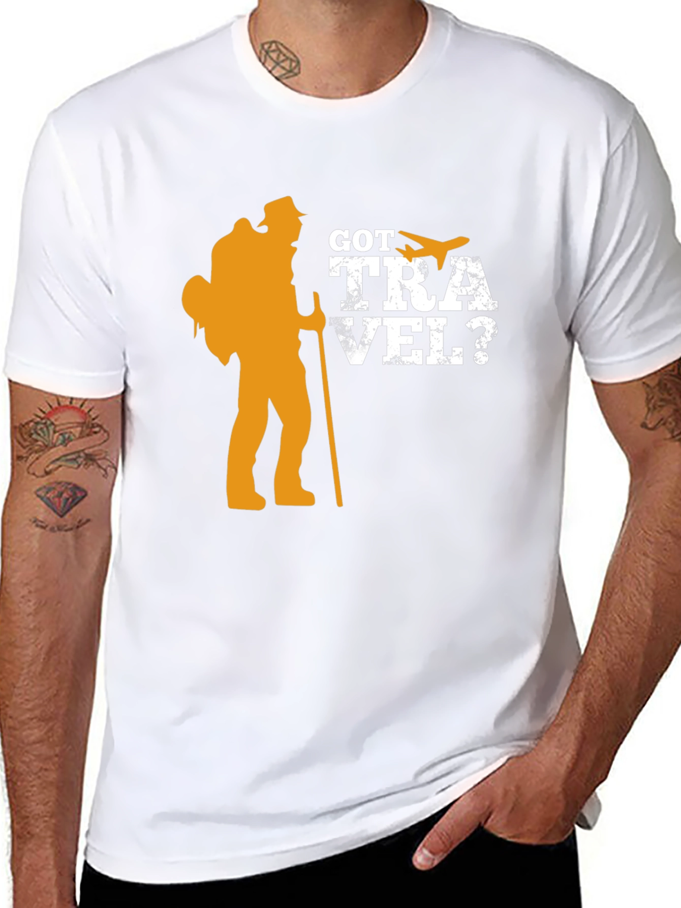 Got Travel? Black Graphic T-Shirt