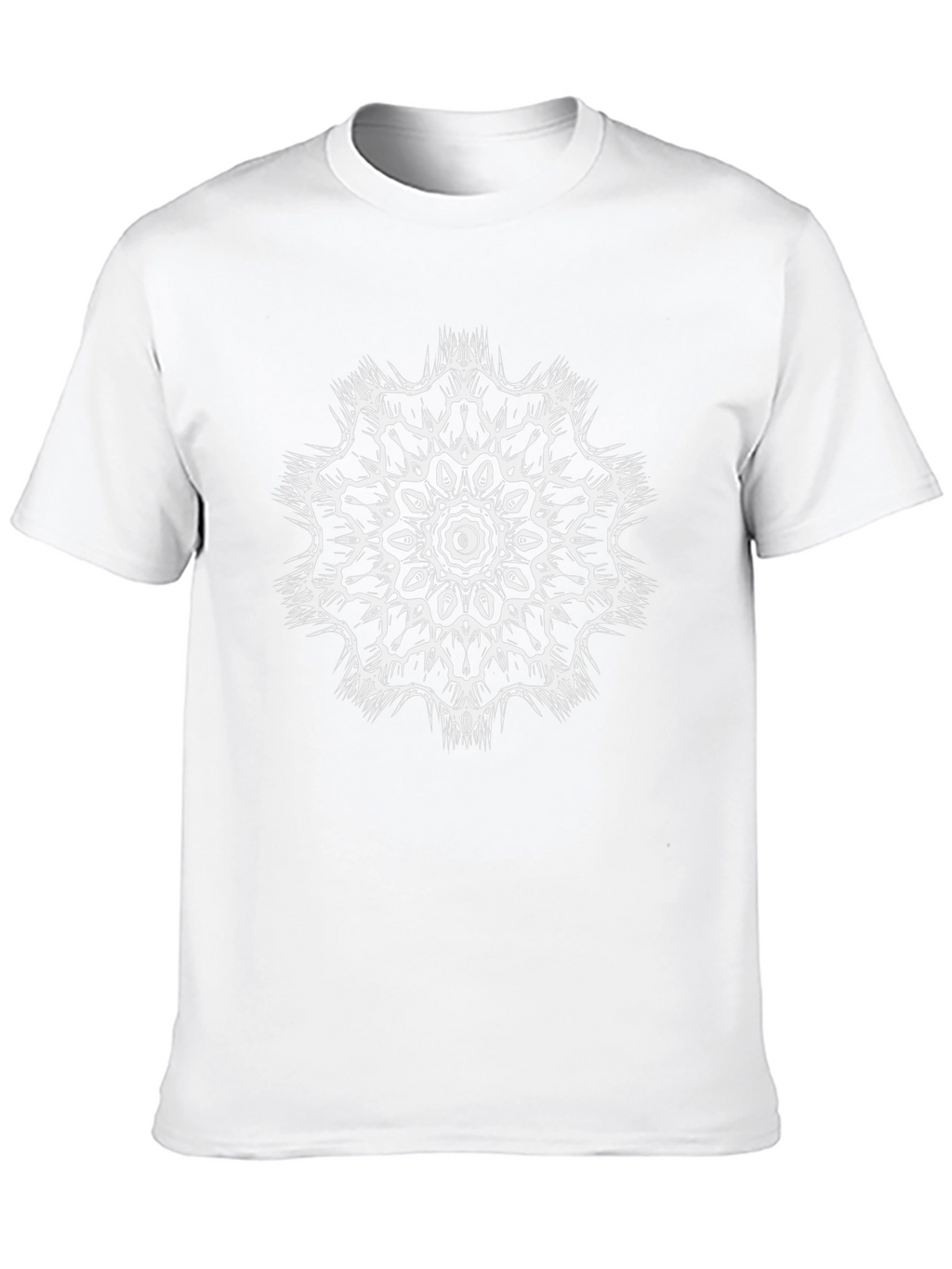 Black Mandala Graphic Tee - Stylish Comfort