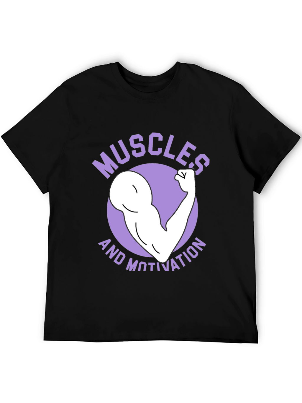 Muscles and Motivation Graphic T-Shirt