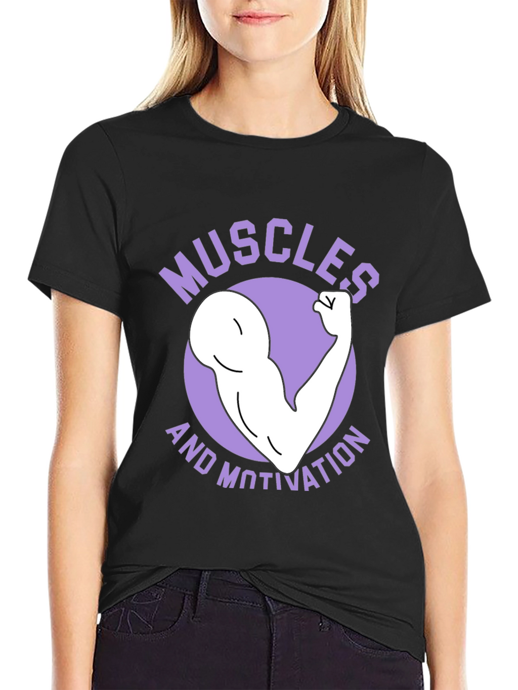 Muscles and Motivation Graphic T-Shirt