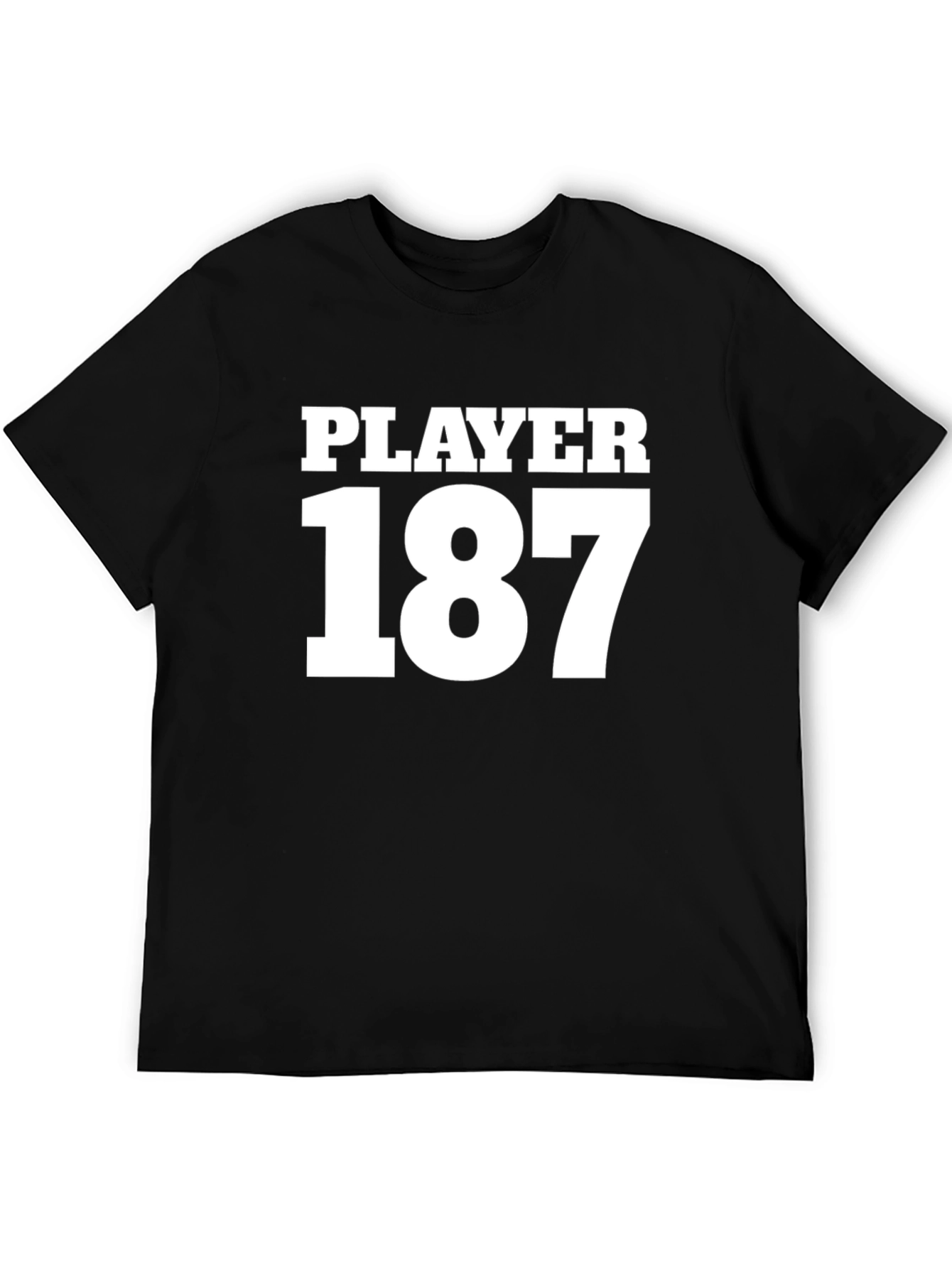 Player 187 T-Shirt - Bold Statement Tee