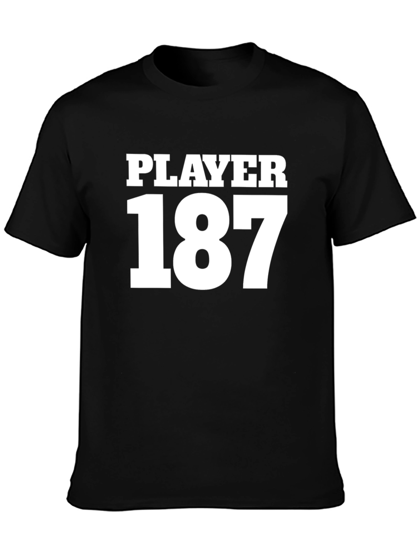 Player 187 T-Shirt - Bold Statement Tee