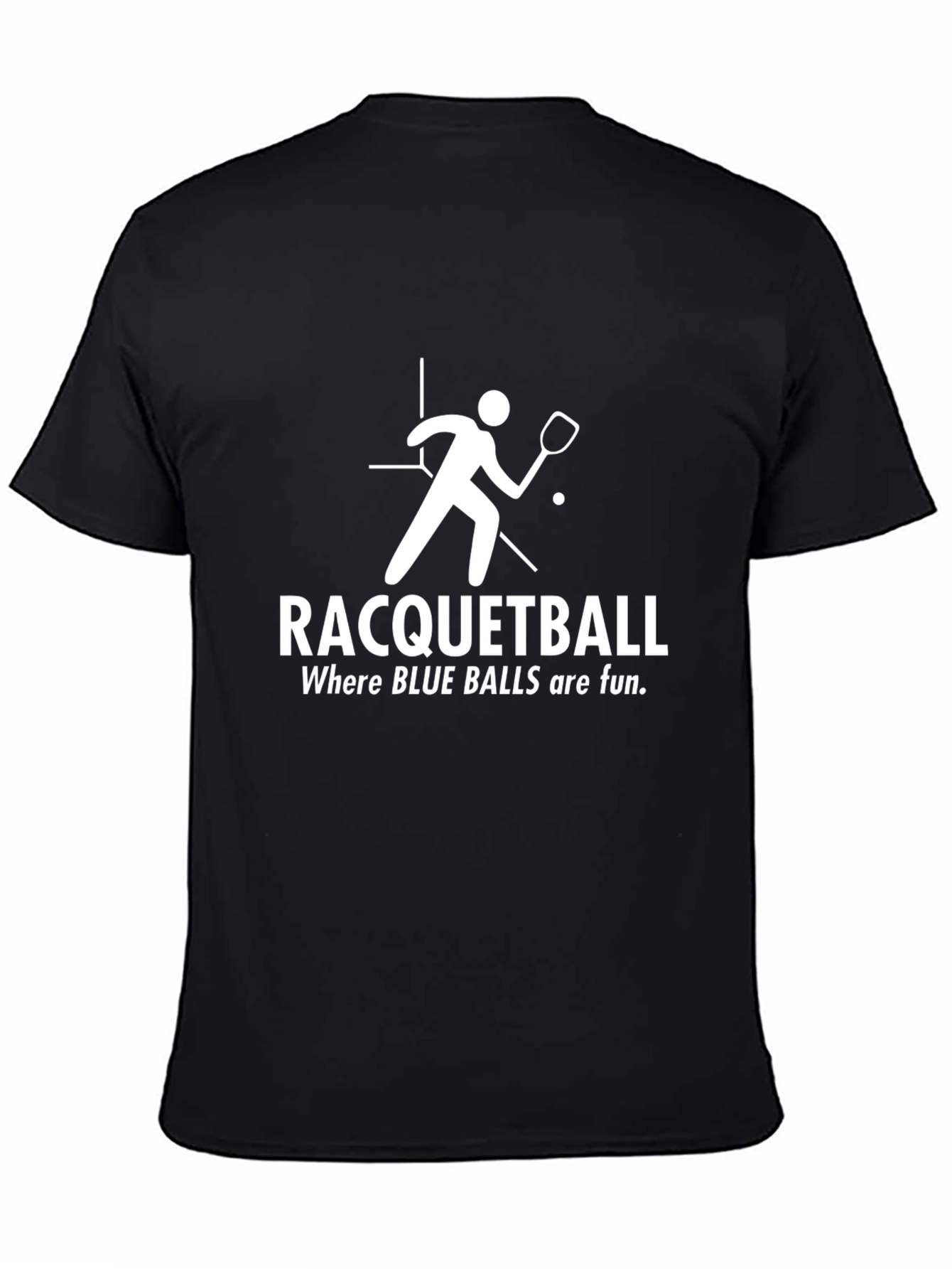 Racquetball Fun Graphic T-Shirt