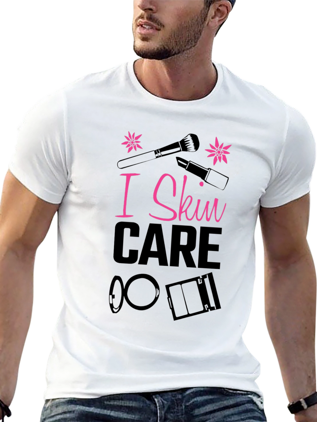 I Skin Care T-Shirt - Makeup Lover Tee