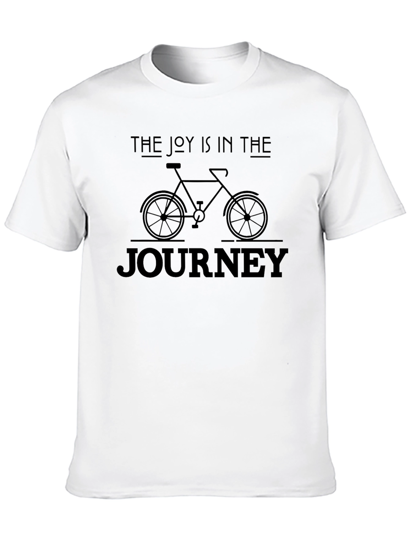 The Joy is in the Journey Bicycle T-Shirt