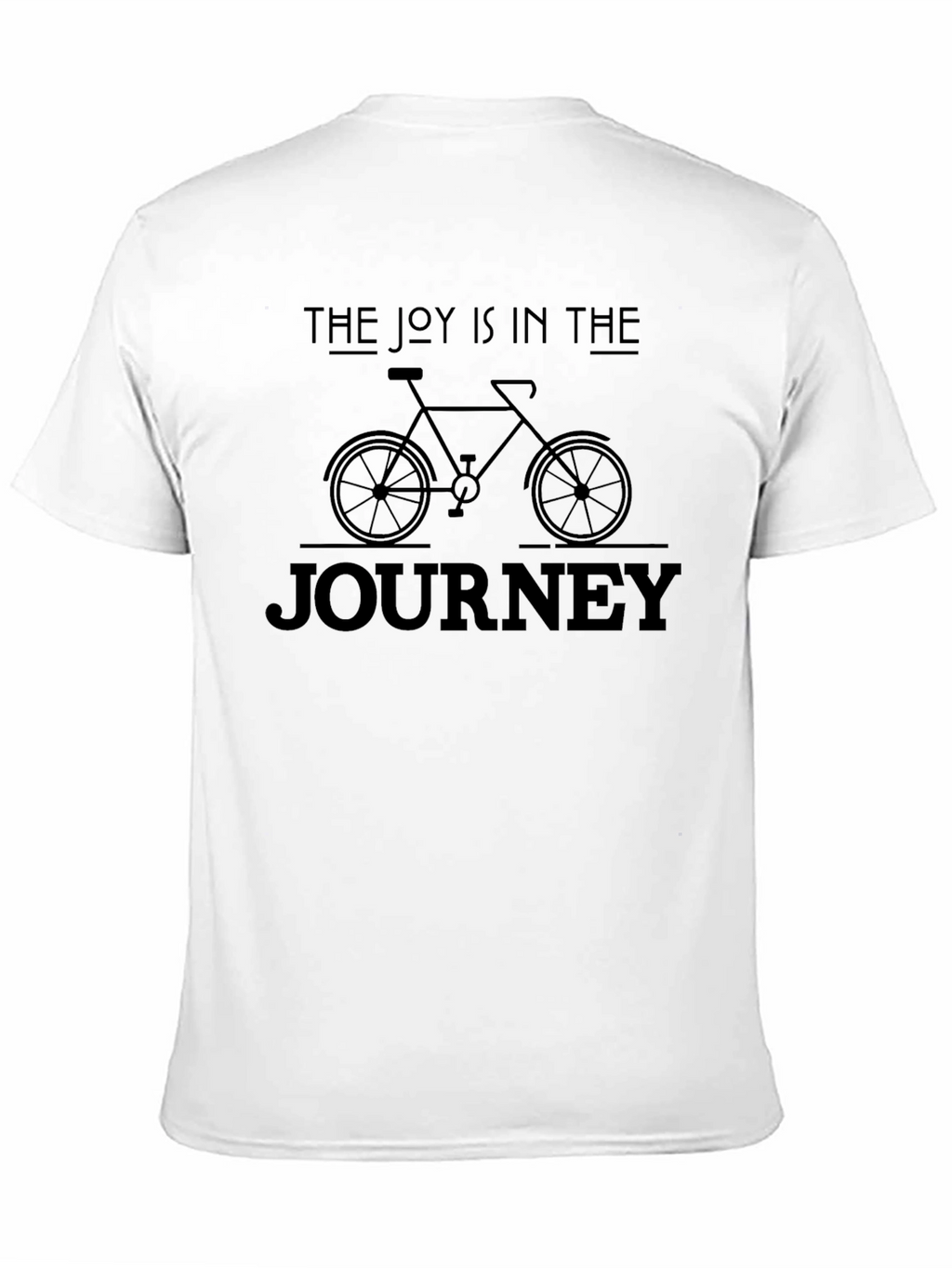 The Joy is in the Journey Bicycle T-Shirt