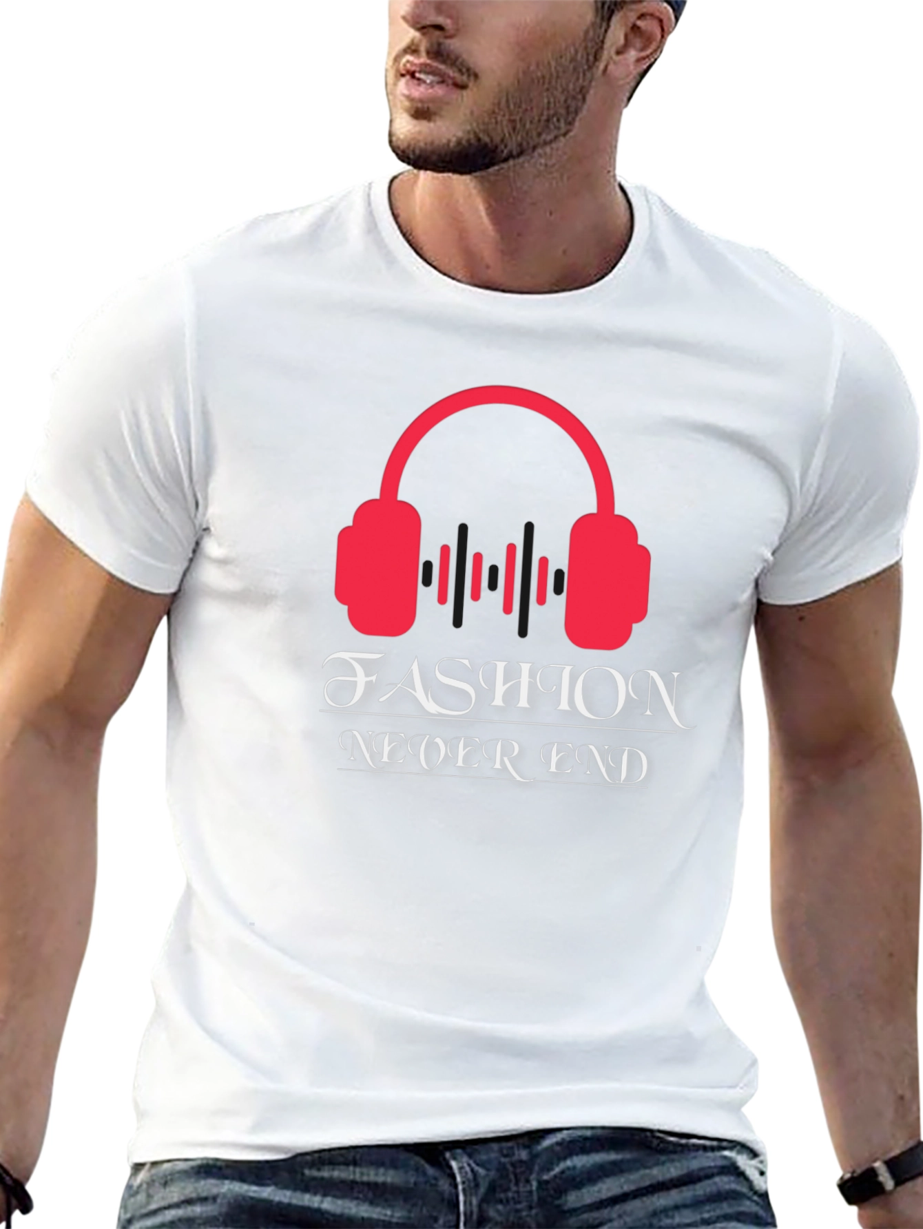 Fashion Never End Graphic T-Shirt