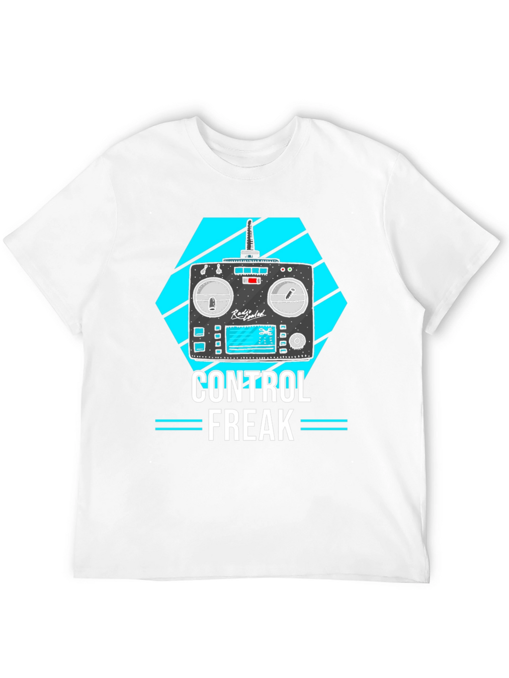 Control Freak T-Shirt - Black Graphic Tee