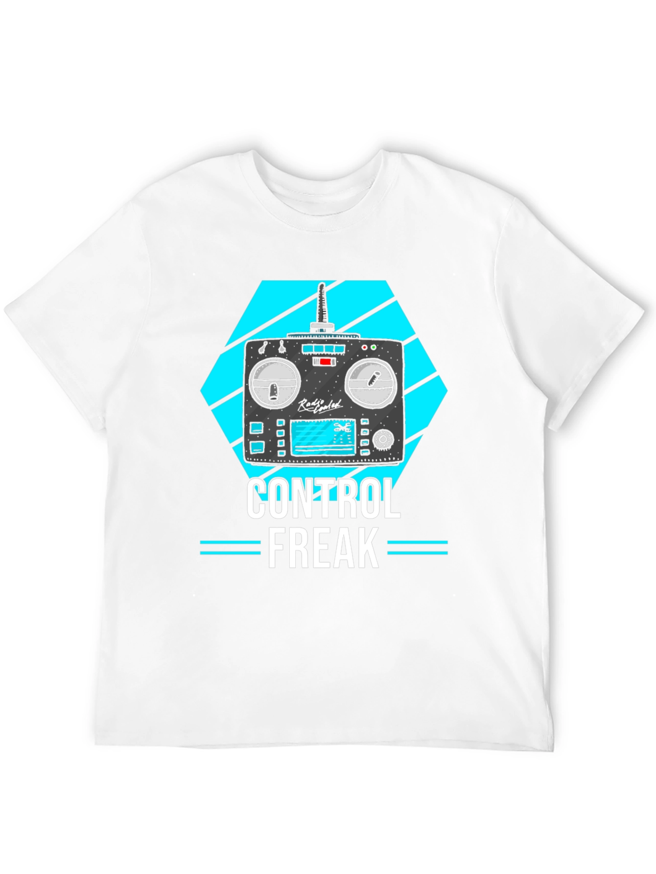 Control Freak T-Shirt - Black Graphic Tee