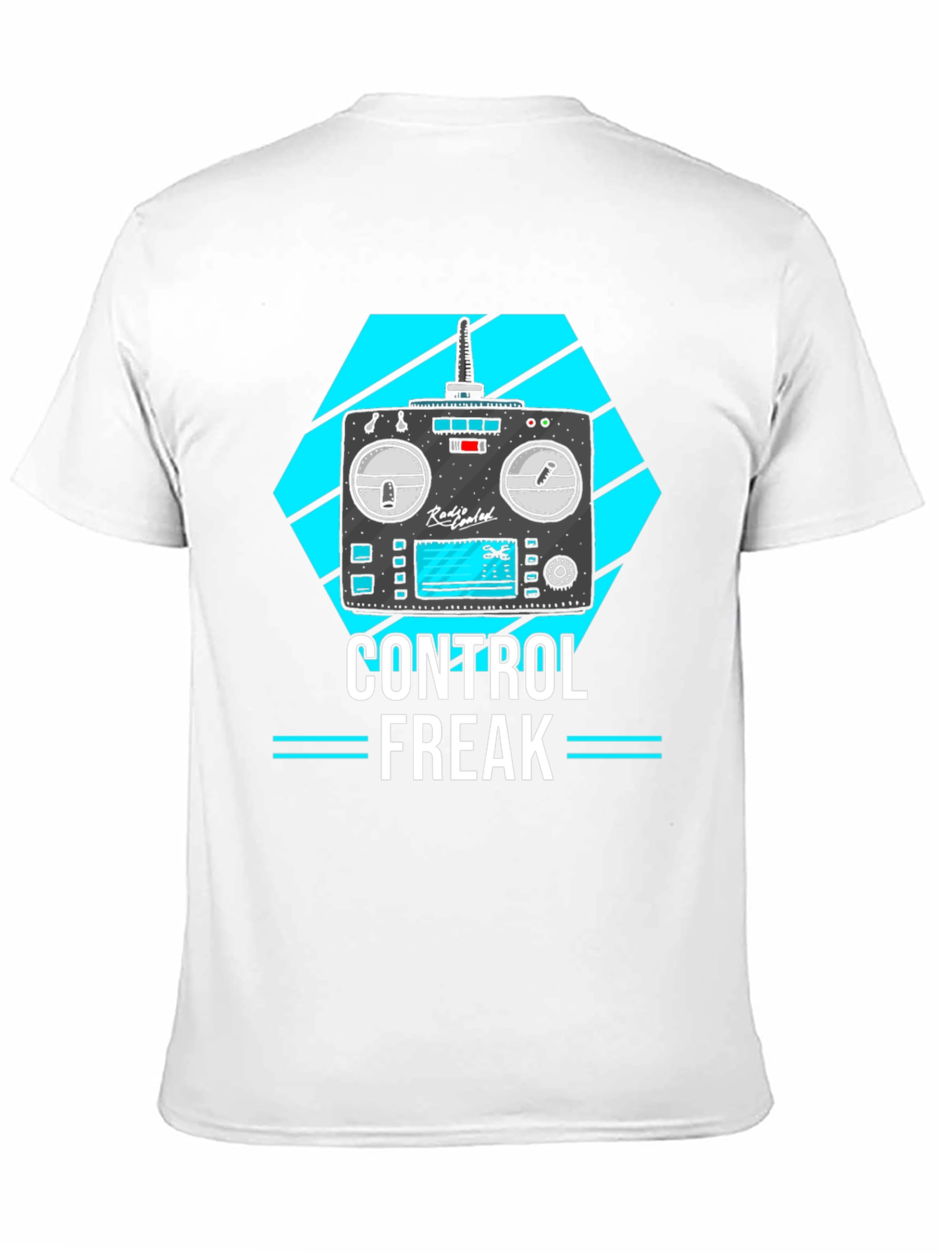 Control Freak T-Shirt - Black Graphic Tee
