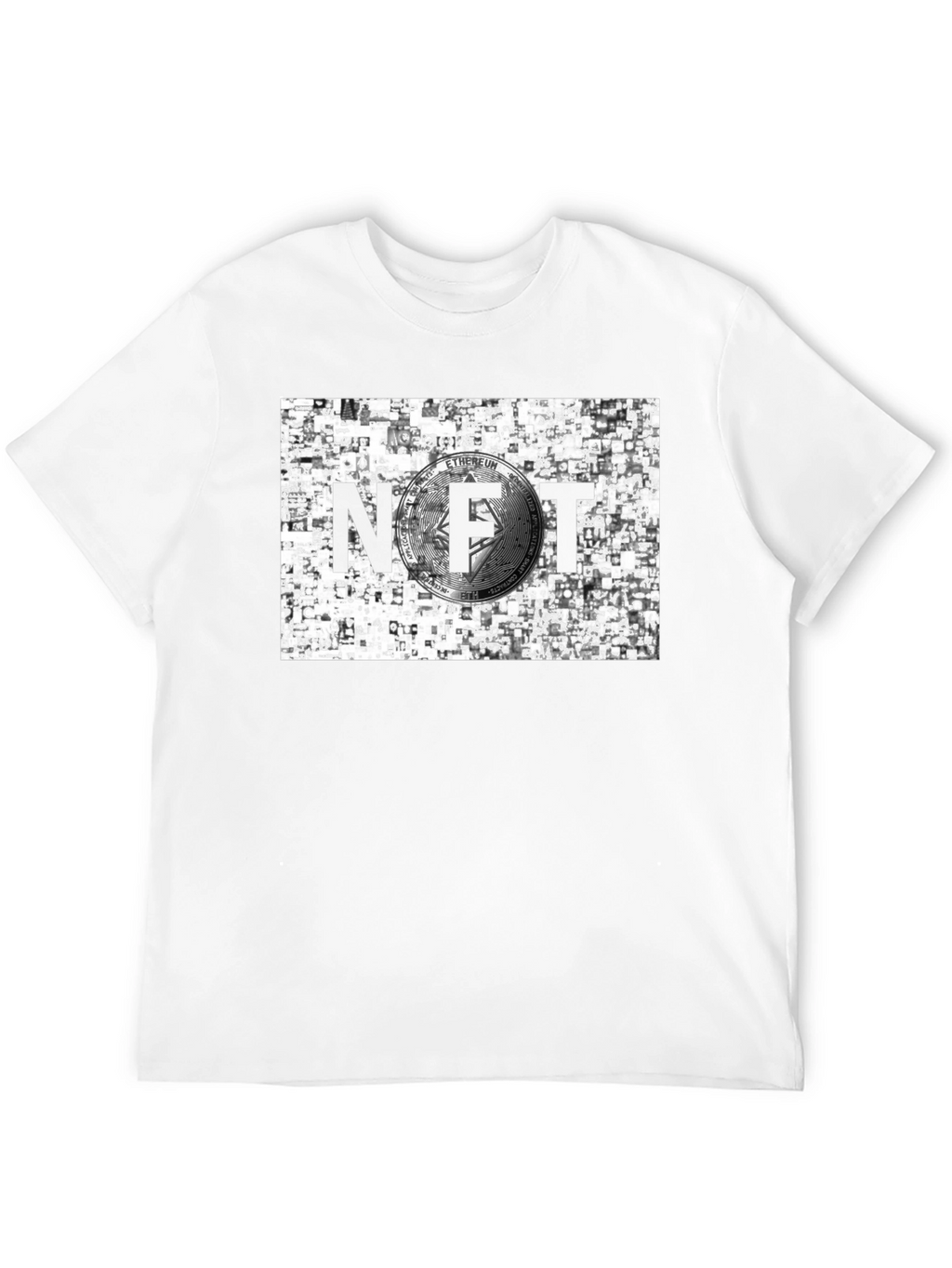 NFT Ethereum Crypto Black T-Shirt