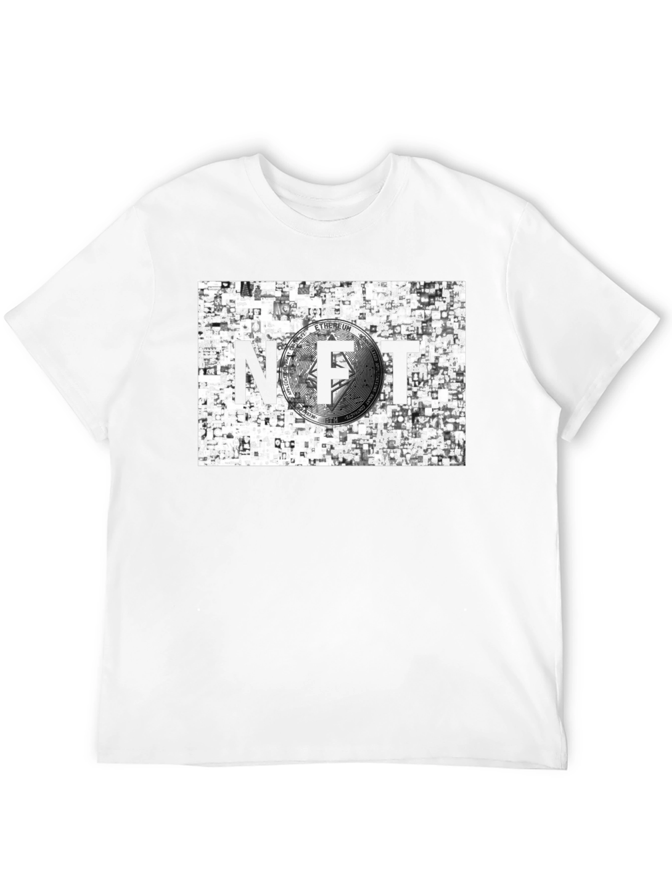 NFT Ethereum Crypto Black T-Shirt