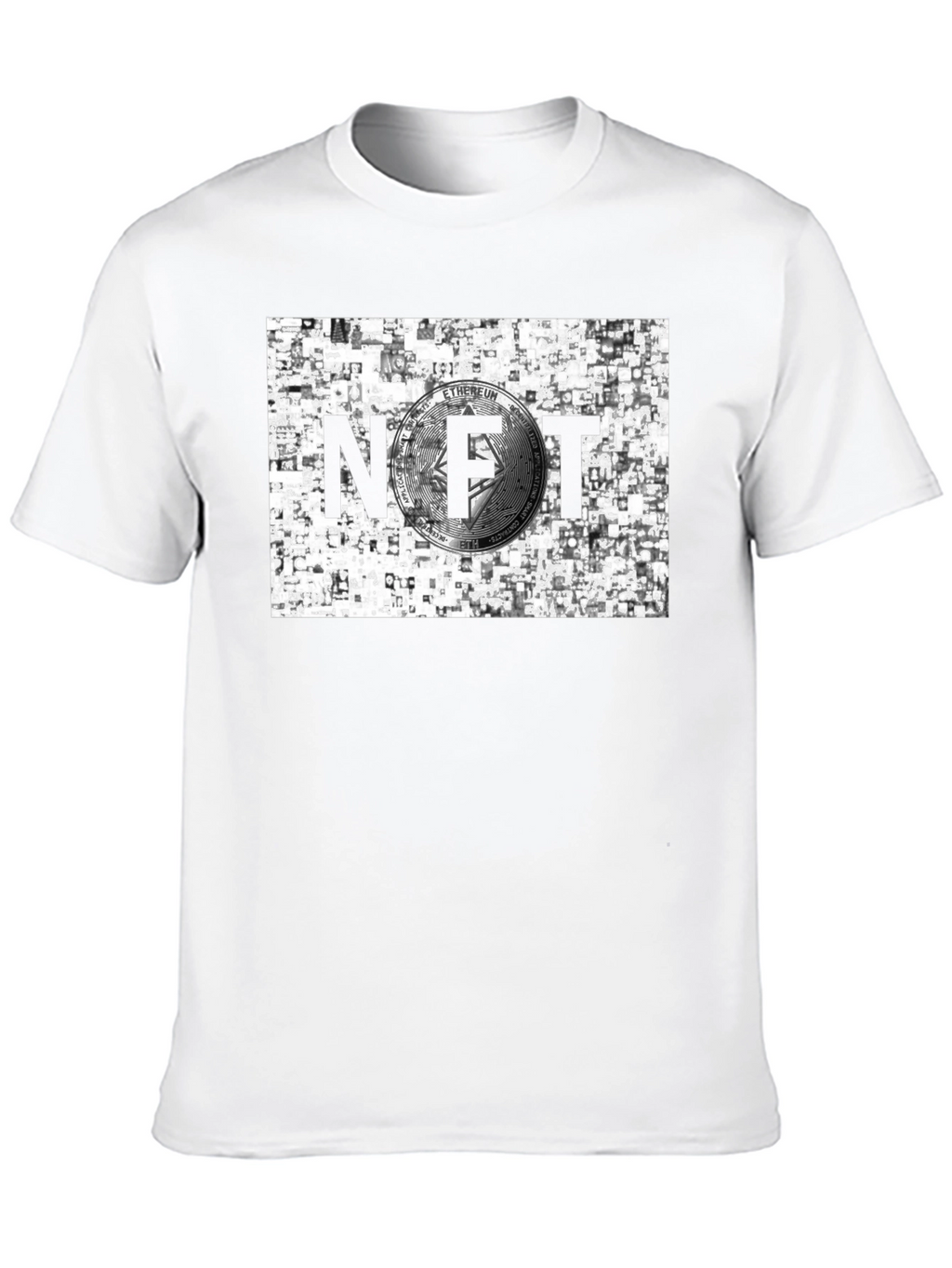 NFT Ethereum Crypto Black T-Shirt