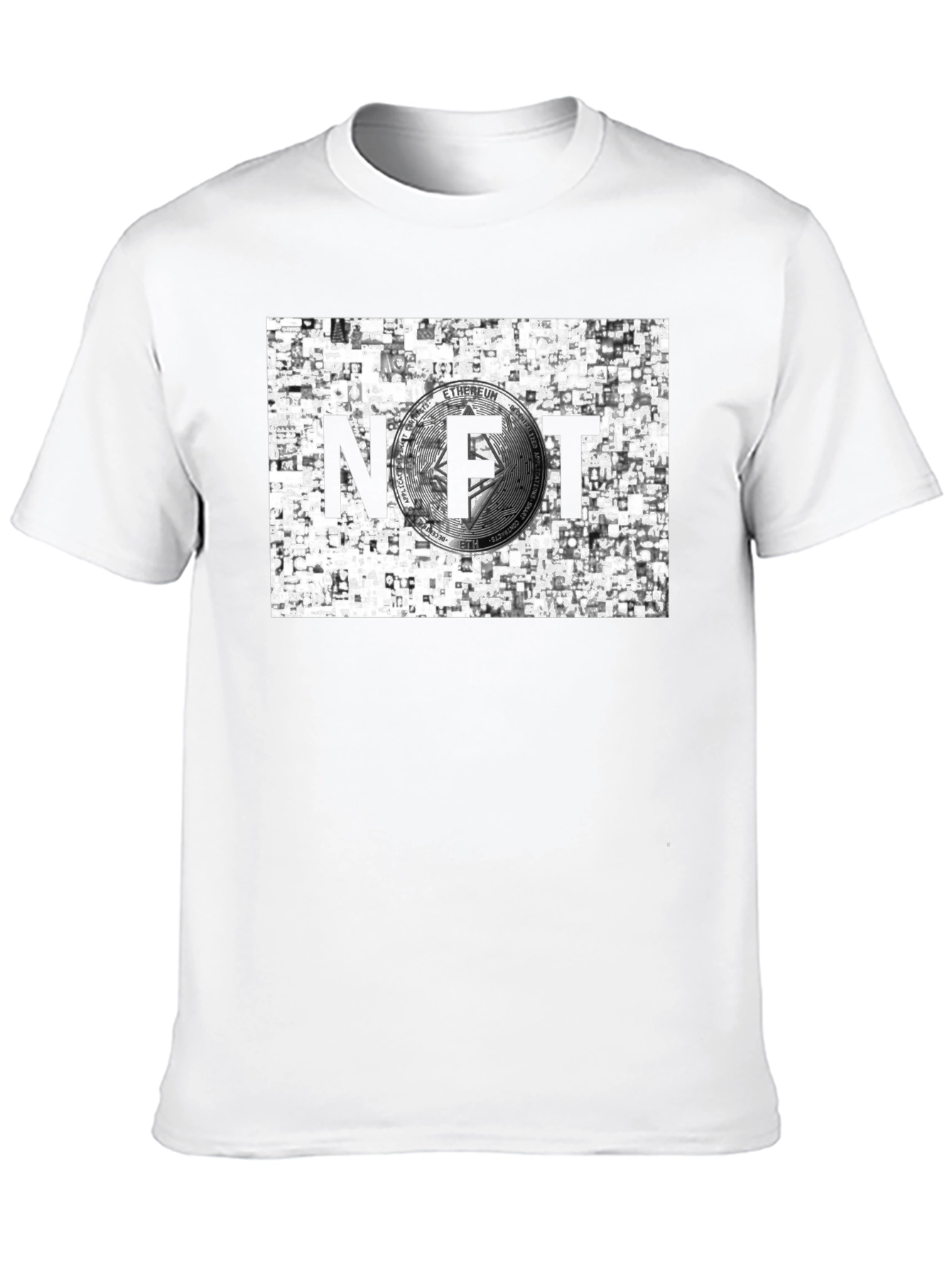 NFT Ethereum Crypto Black T-Shirt