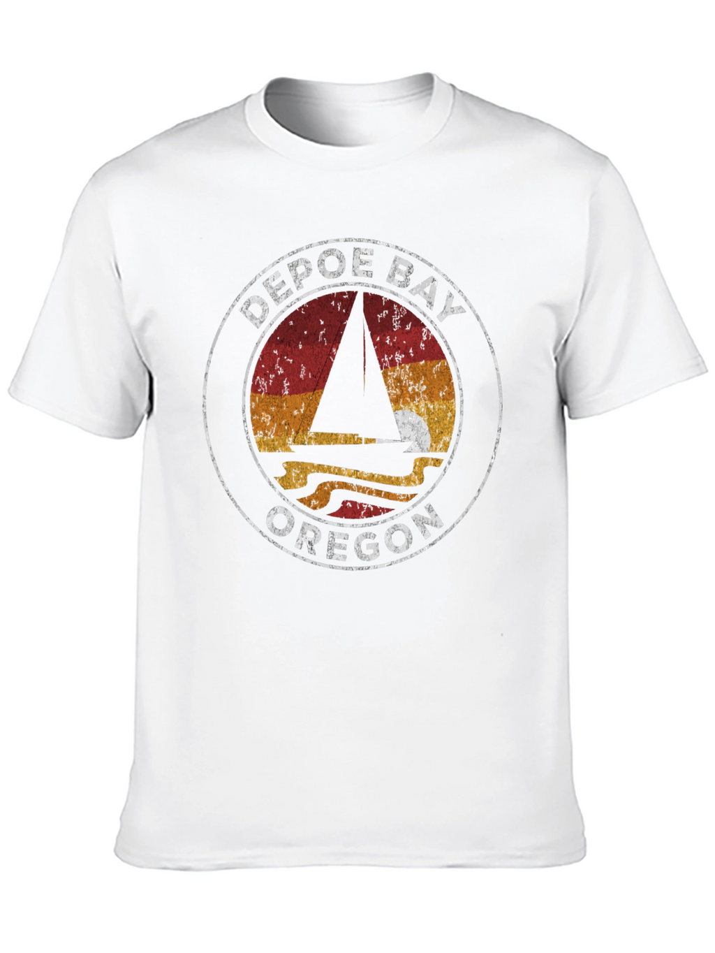 Depoe Bay Oregon Retro T-Shirt