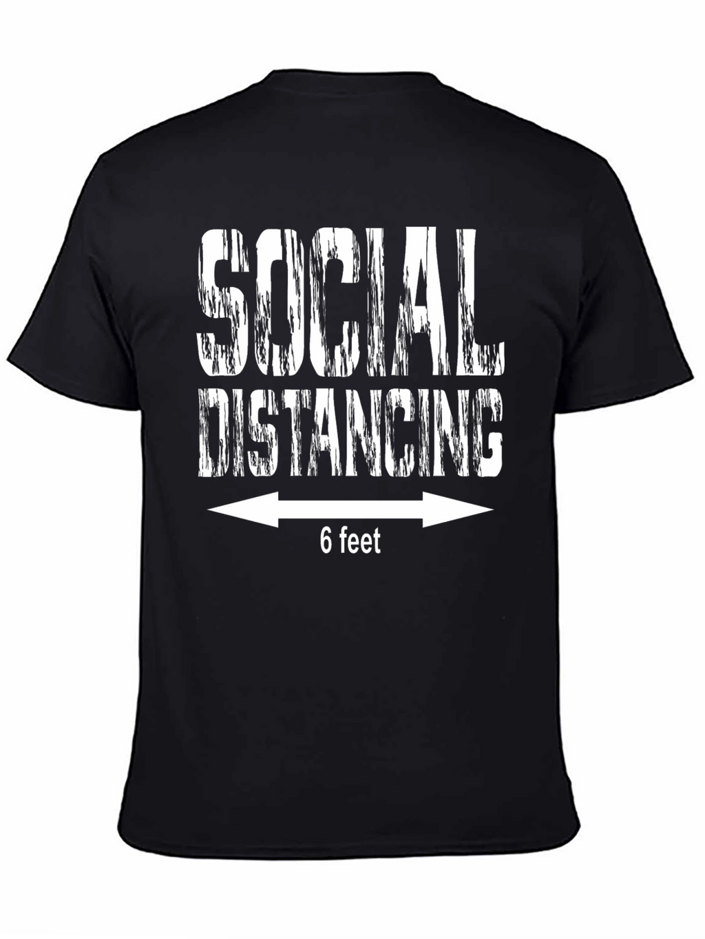 Social Distancing 6 Feet Funny T-Shirt