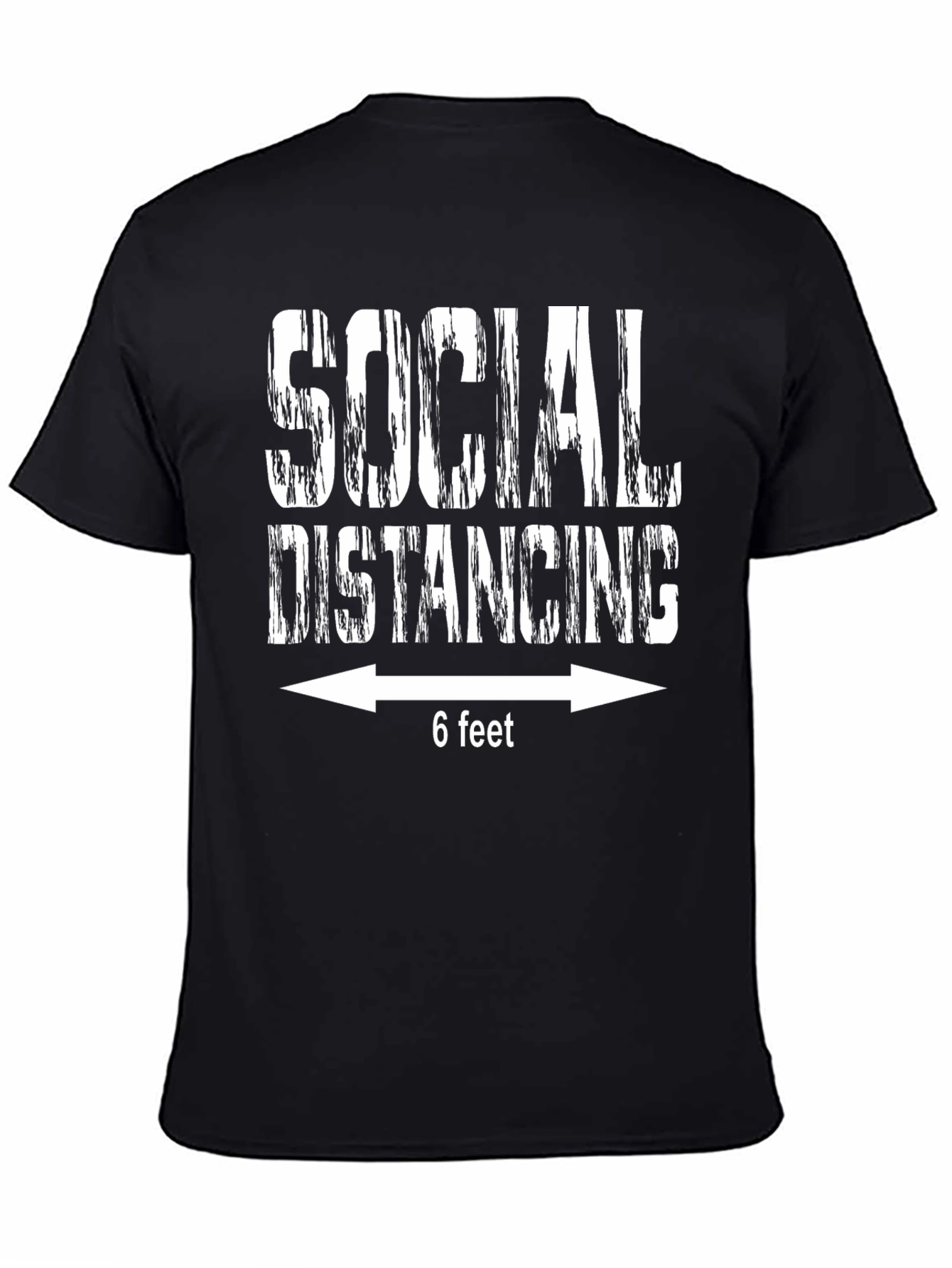 Social Distancing 6 Feet Funny T-Shirt