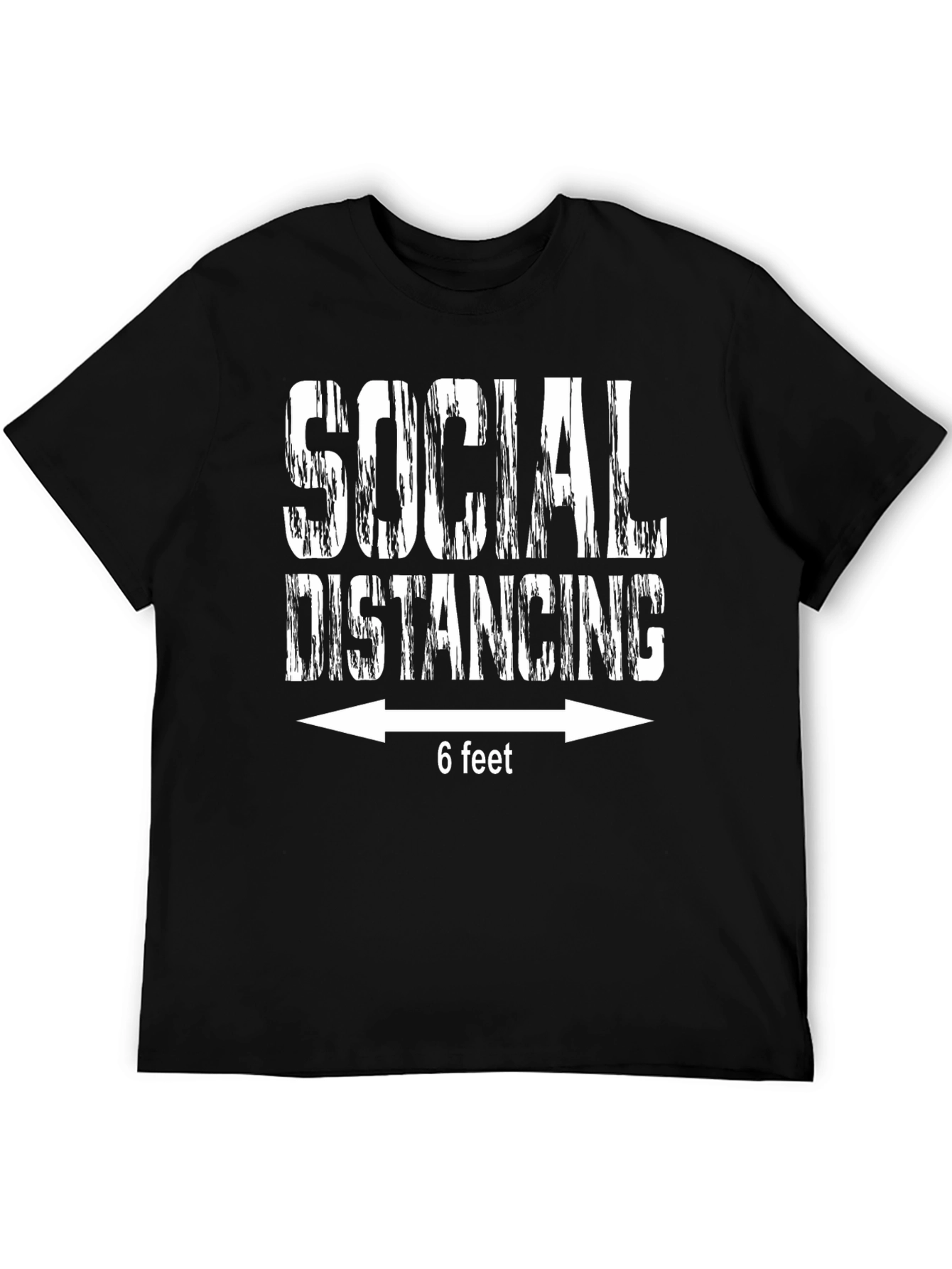 Social Distancing 6 Feet Funny T-Shirt