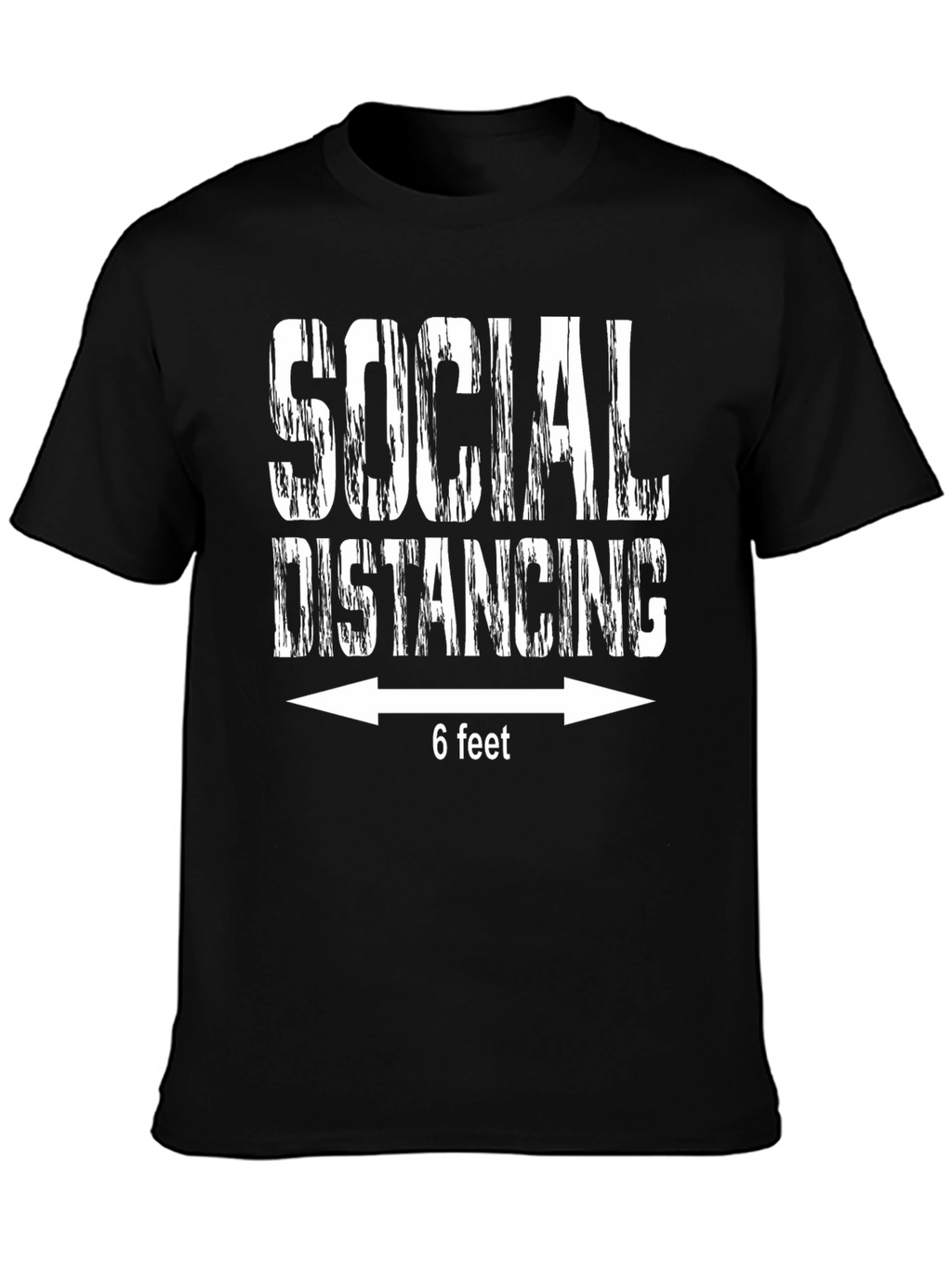 Social Distancing 6 Feet Funny T-Shirt