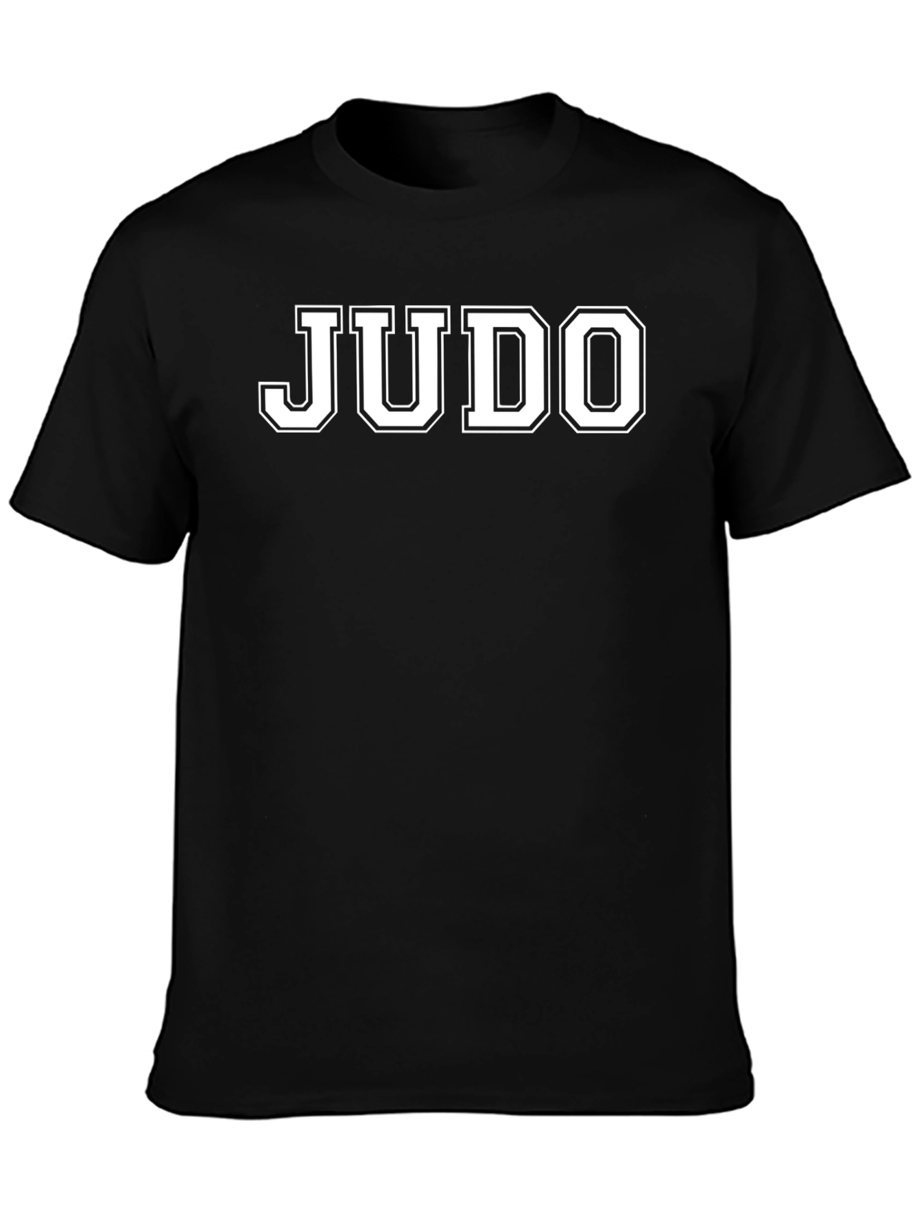 Judo Tee - Black T-Shirt with Judo Graphic