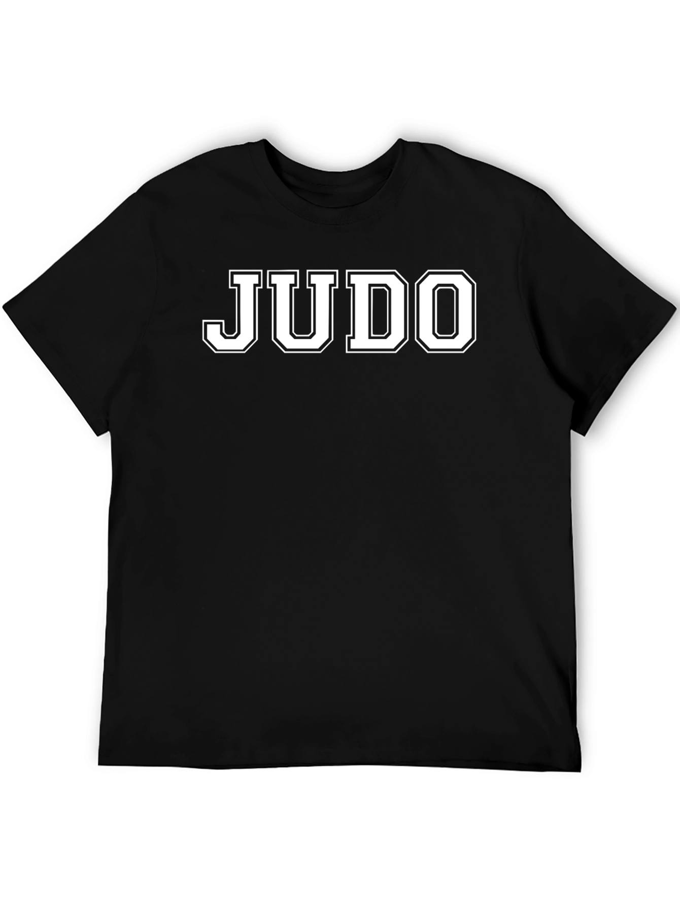 Judo Tee - Black T-Shirt with Judo Graphic