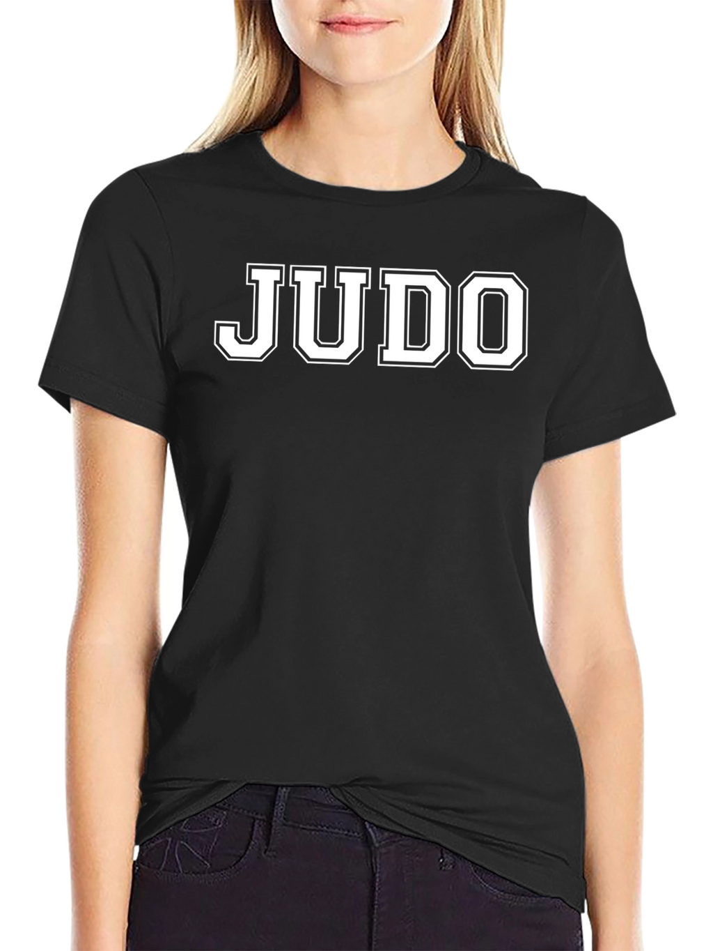 Judo Tee - Black T-Shirt with Judo Graphic