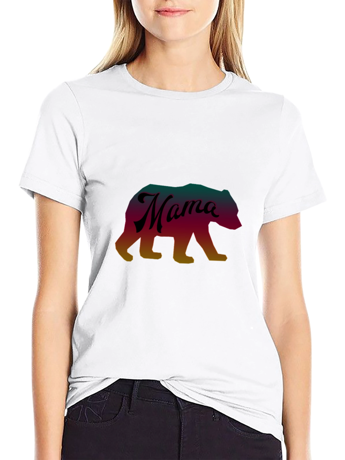 Mama Bear Graphic T-Shirt - Casual Comfort