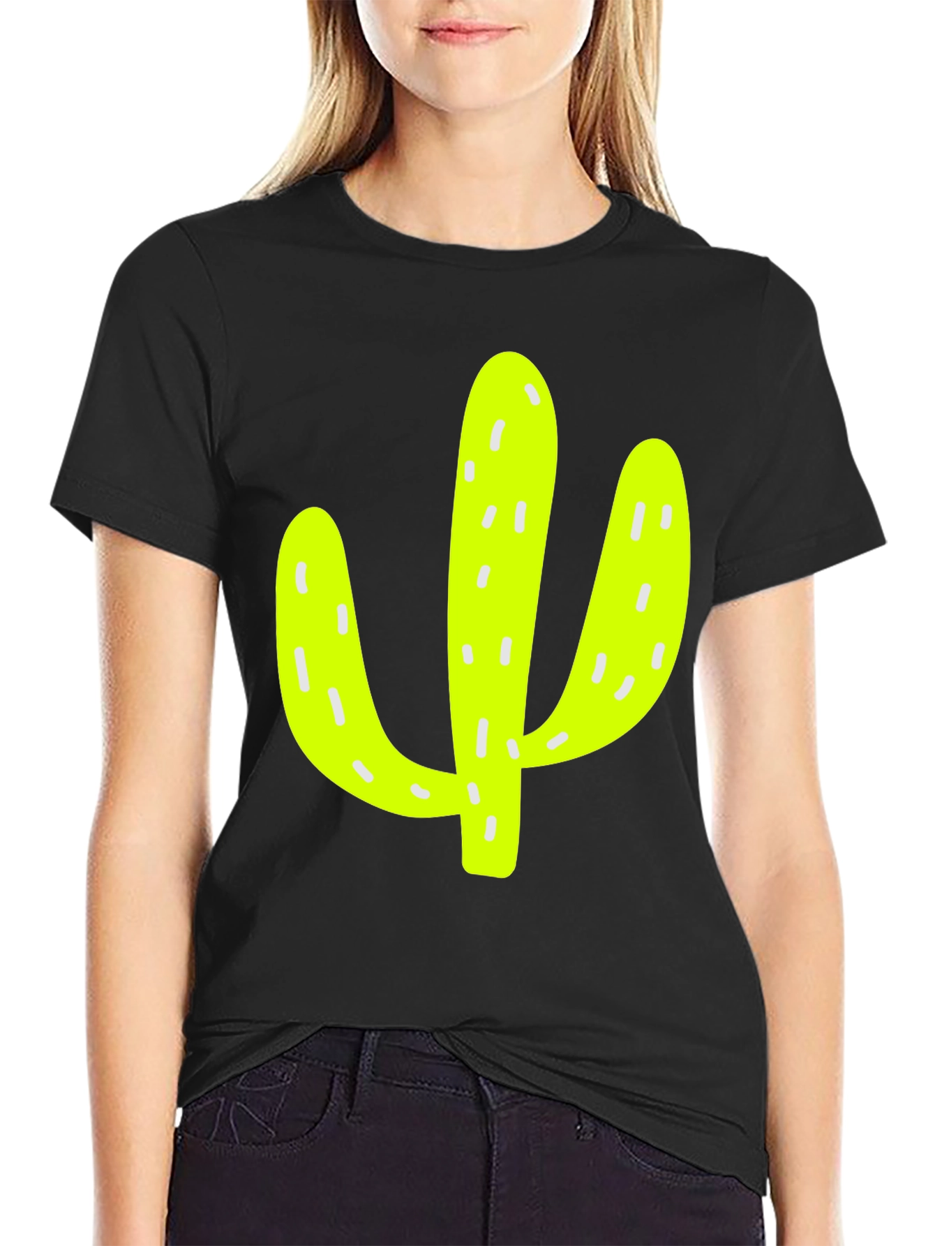 Cactus Graphic Tee - Modern Style