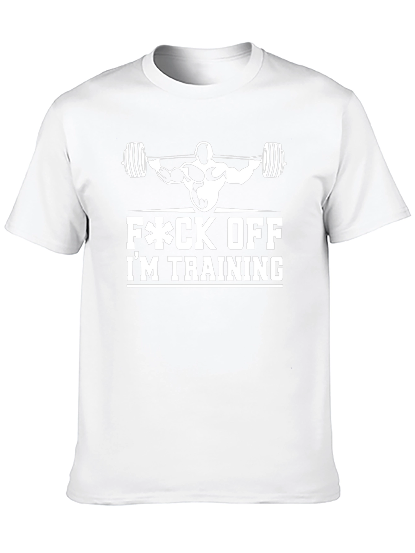 Funny Gym T-Shirt - F*ck Off Im Training