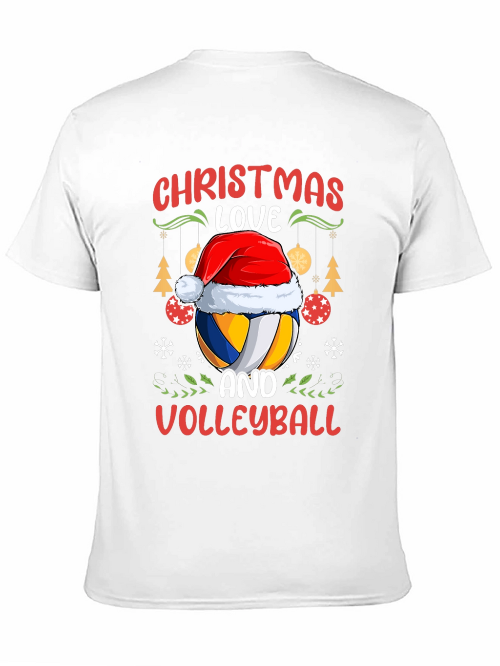 Christmas Volleyball T-Shirt: Holiday Love Gift