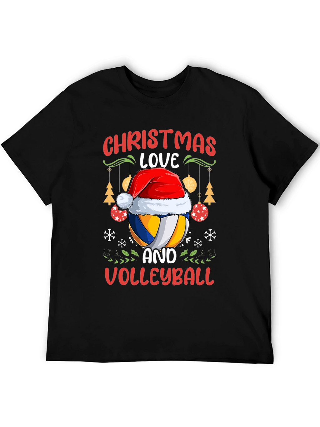 Christmas Volleyball T-Shirt: Holiday Love Gift