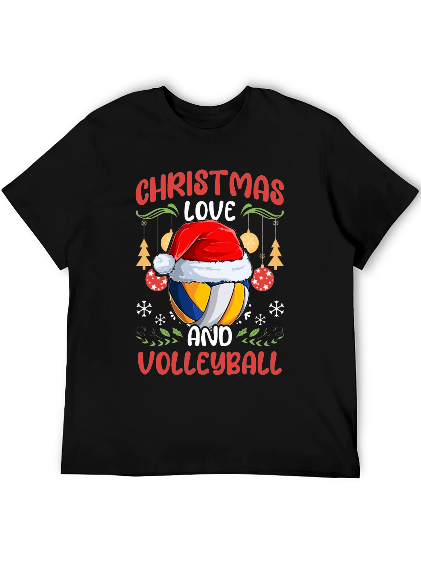 Christmas Volleyball T-Shirt: Holiday Love Gift
