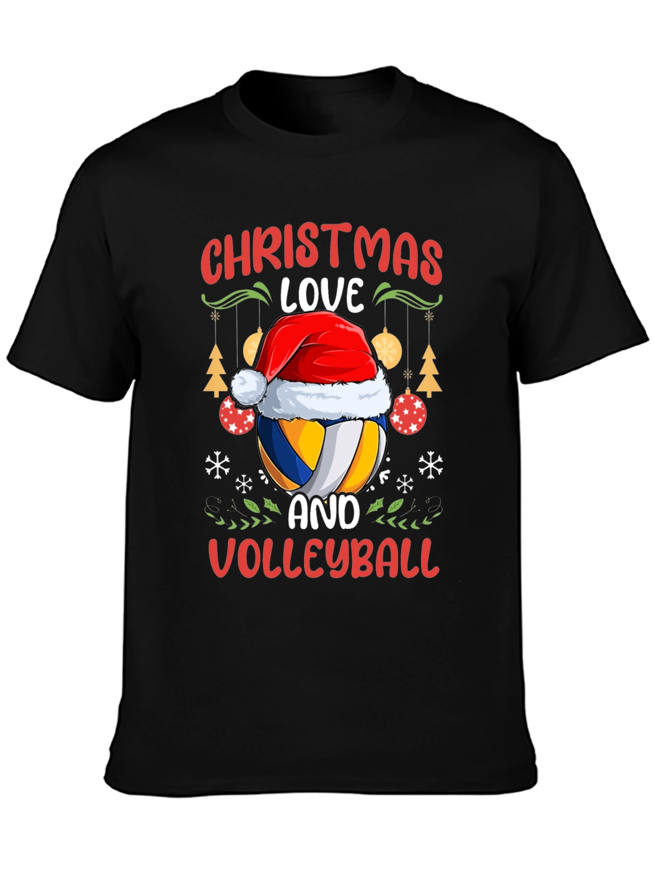 Christmas Volleyball T-Shirt: Holiday Love Gift