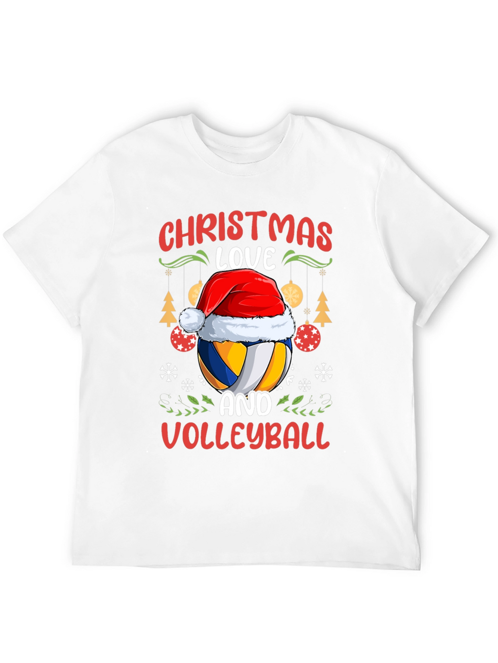 Christmas Volleyball T-Shirt: Holiday Love Gift
