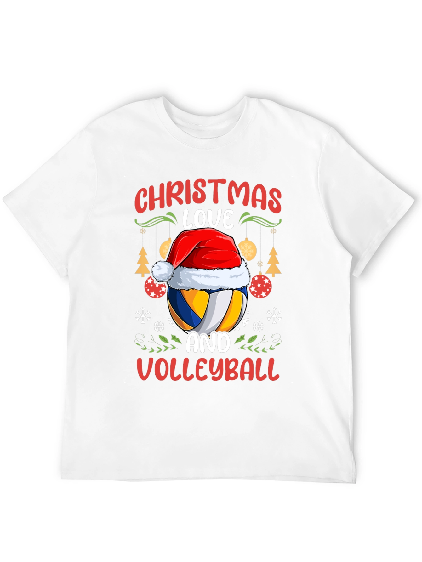 Christmas Volleyball T-Shirt: Holiday Love Gift