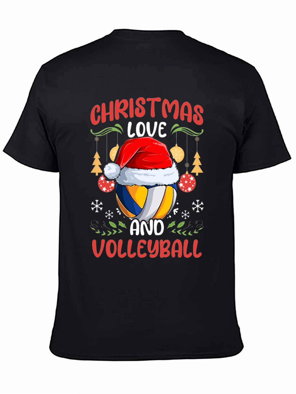 Christmas Volleyball T-Shirt: Holiday Love Gift