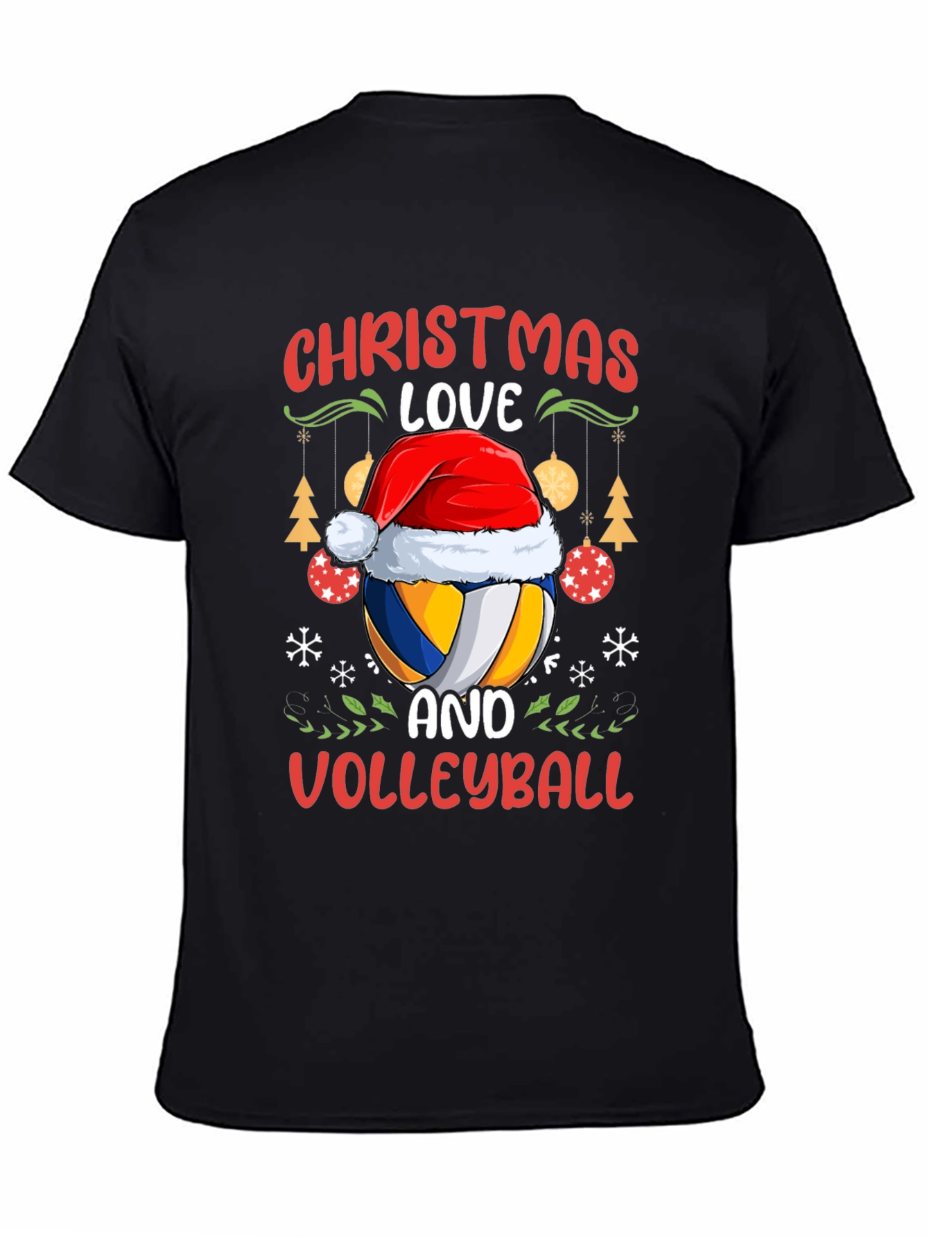 Christmas Volleyball T-Shirt: Holiday Love Gift