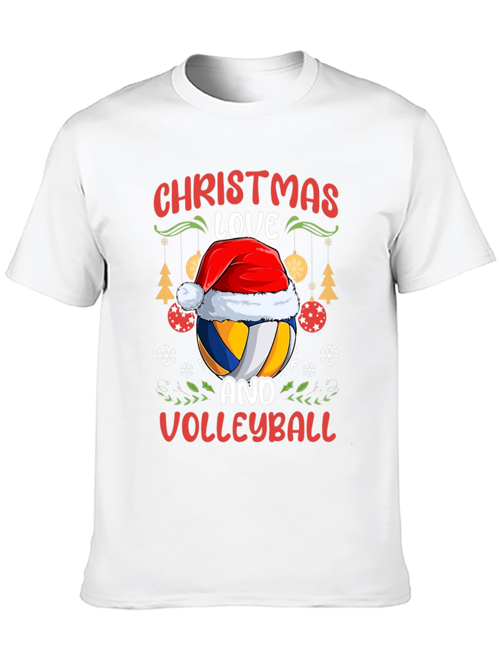 Christmas Volleyball T-Shirt: Holiday Love Gift
