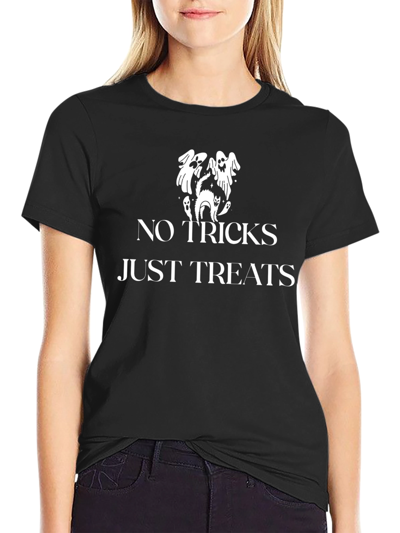 No Tricks Just Treats Halloween T-Shirt