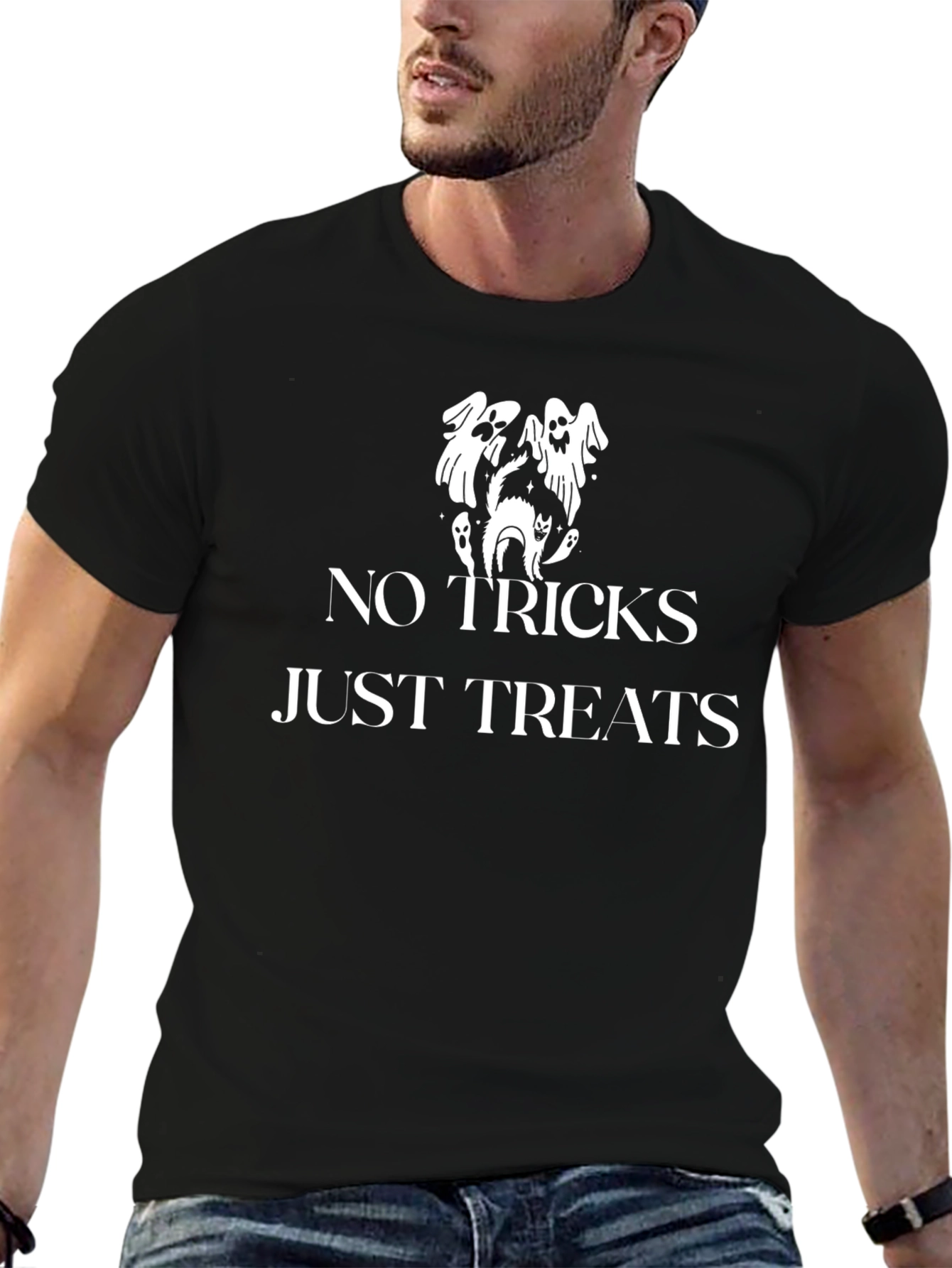 No Tricks Just Treats Halloween T-Shirt