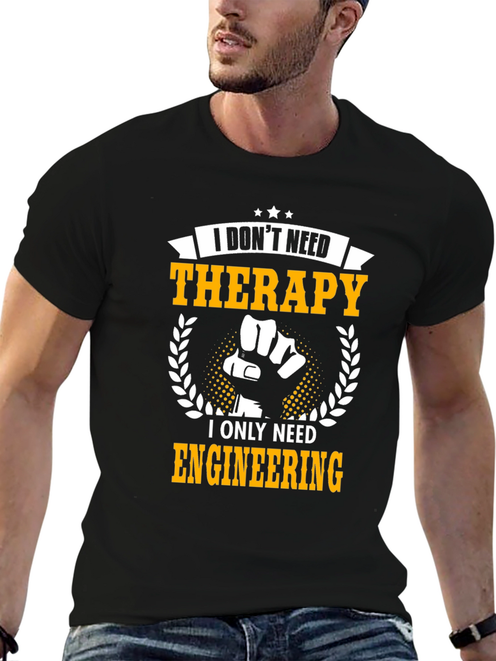 I Dont Need Therapy Engineering T-Shirt