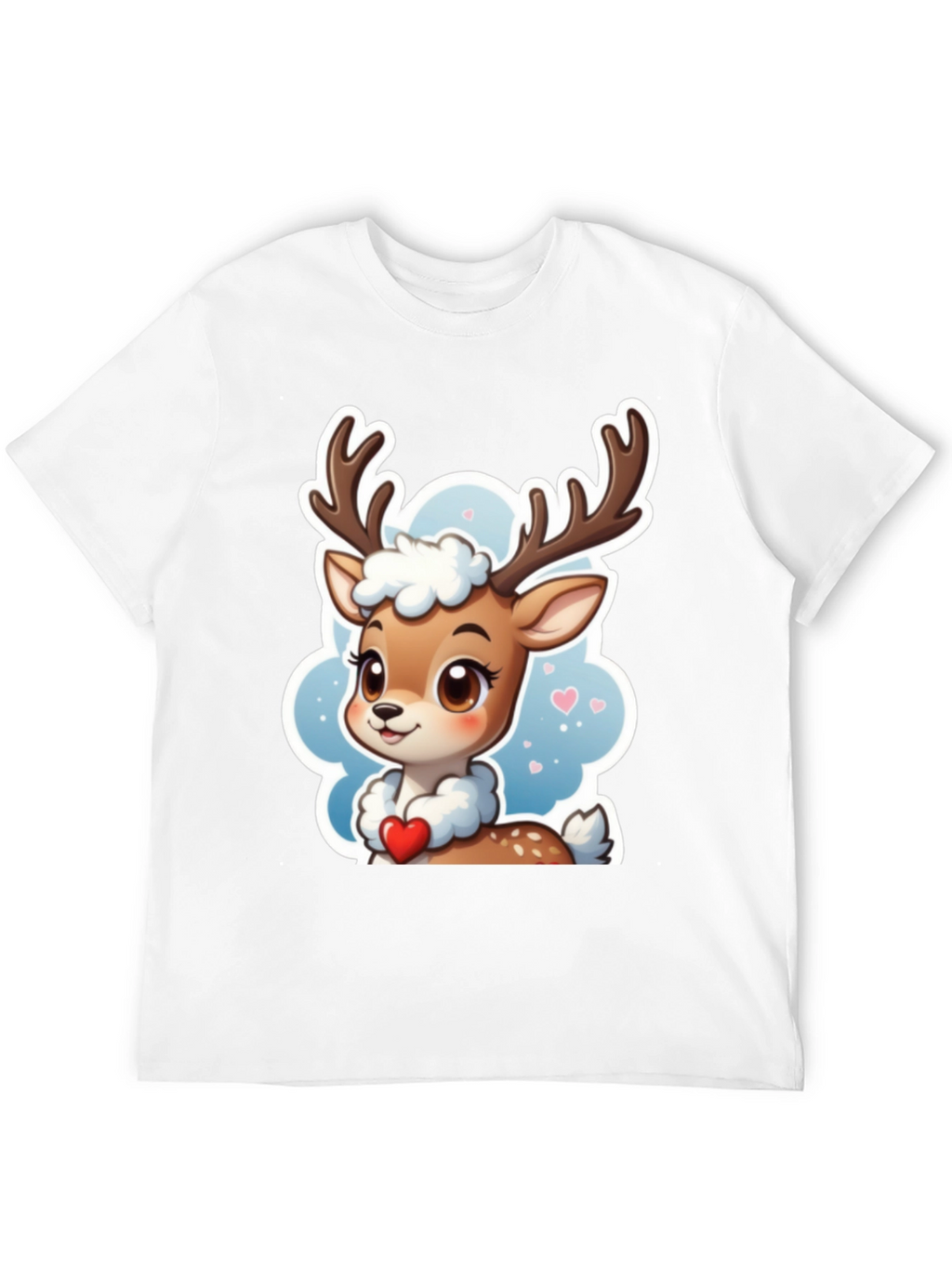 Cute Deer Heart Tee