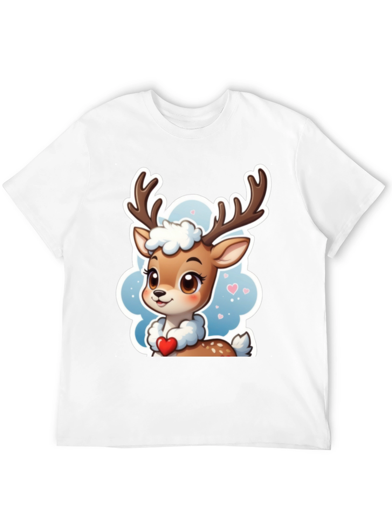 Cute Deer Heart Tee