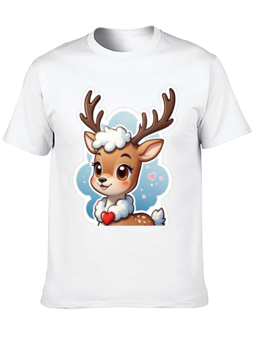 Cute Deer Heart Tee
