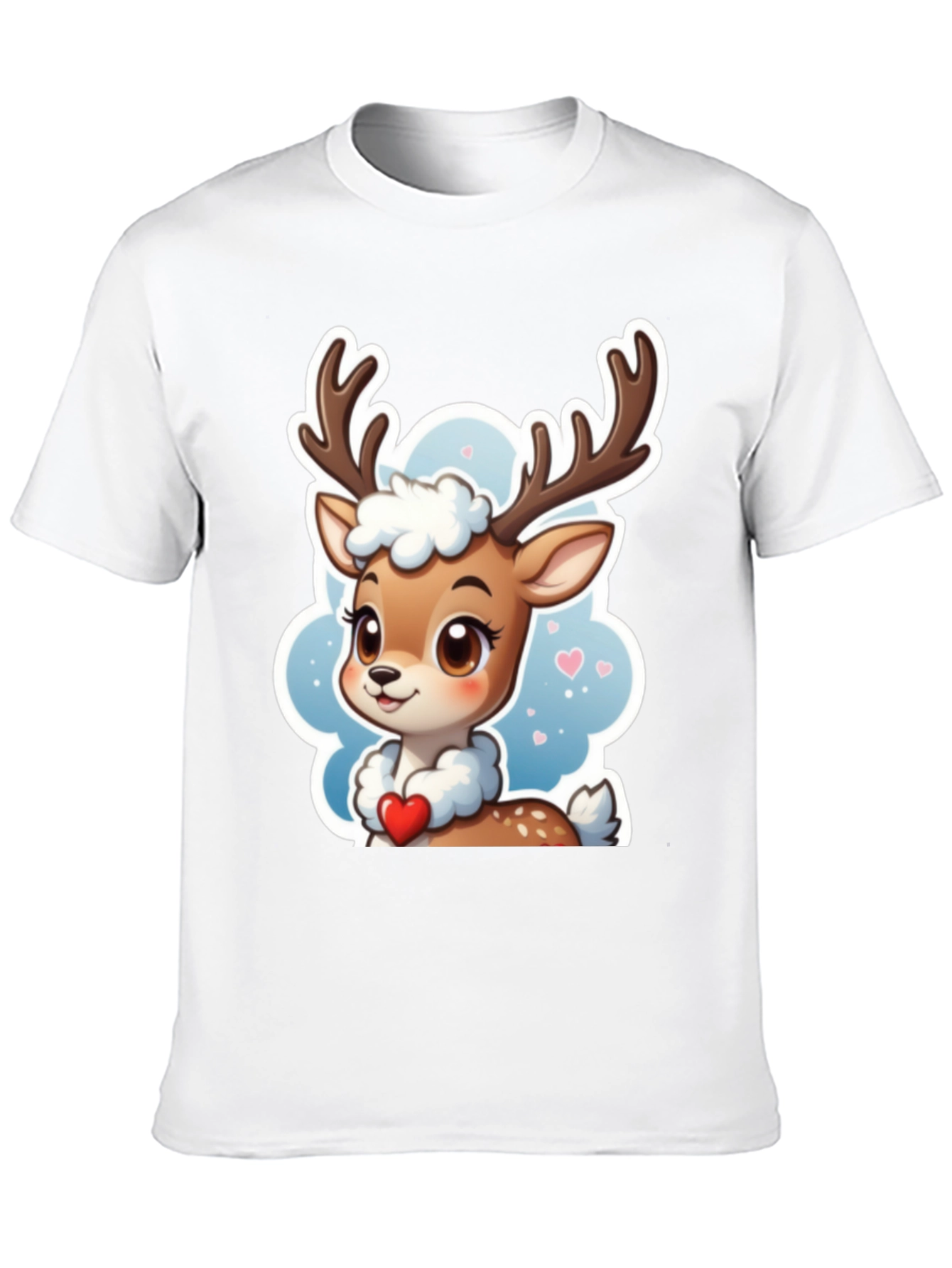 Cute Deer Heart Tee