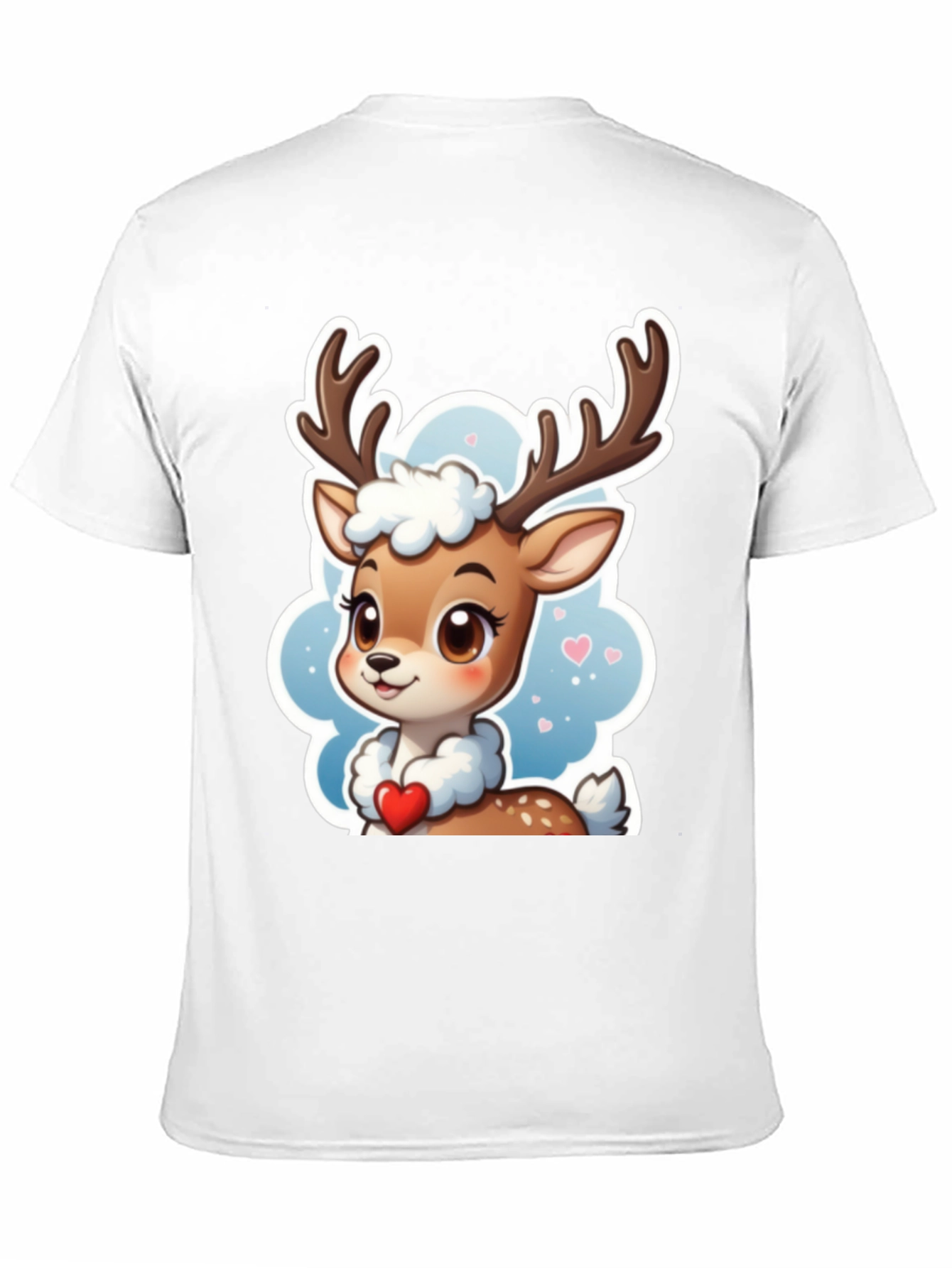 Cute Deer Heart Tee