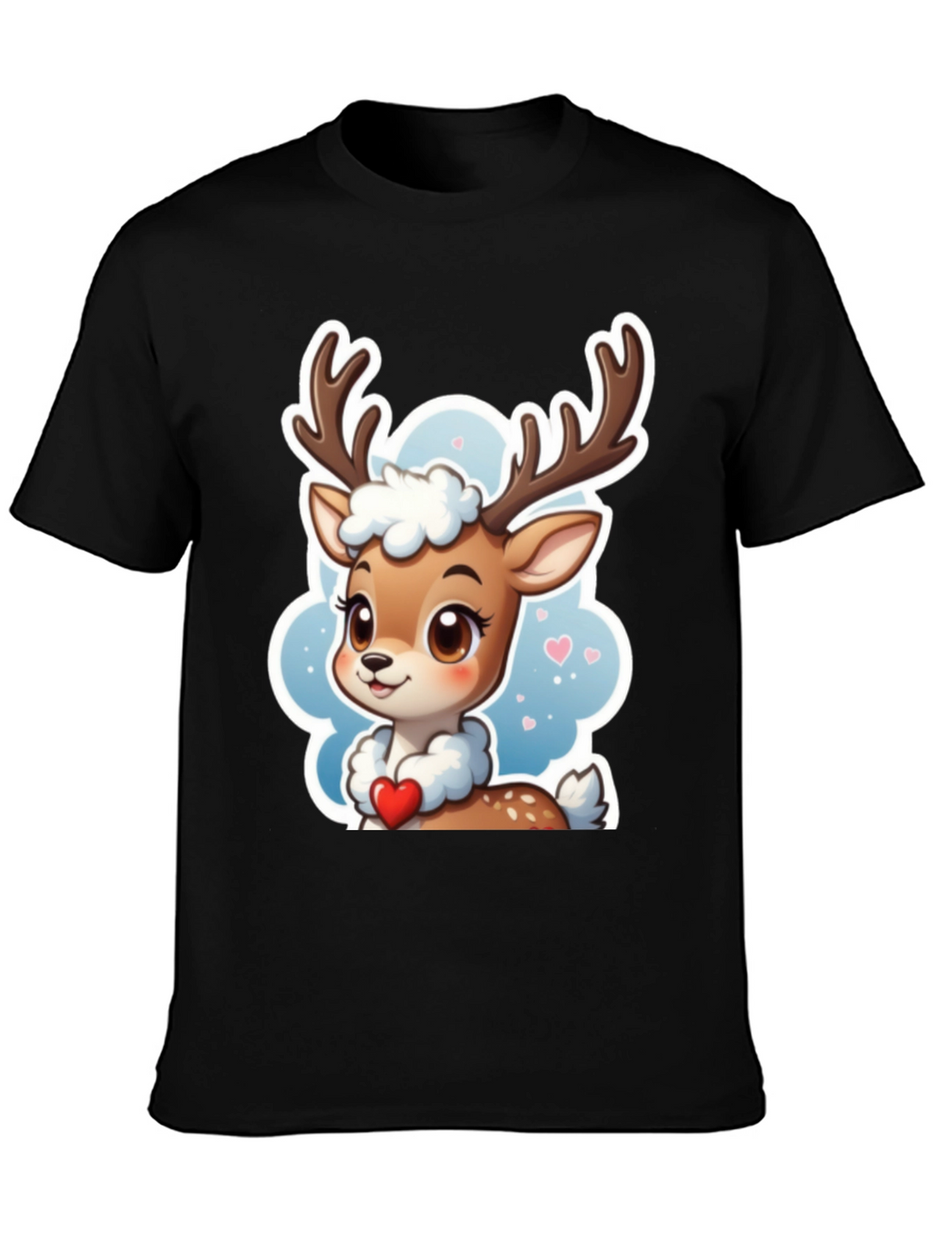 Cute Deer Heart Tee