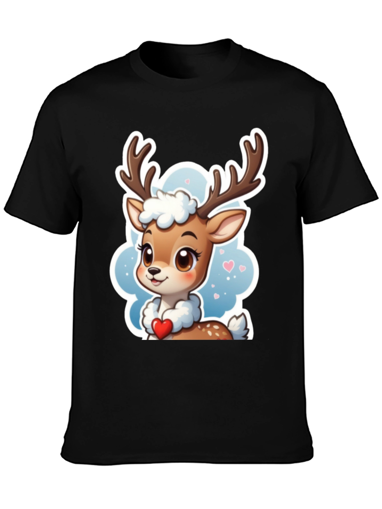 Cute Deer Heart Tee