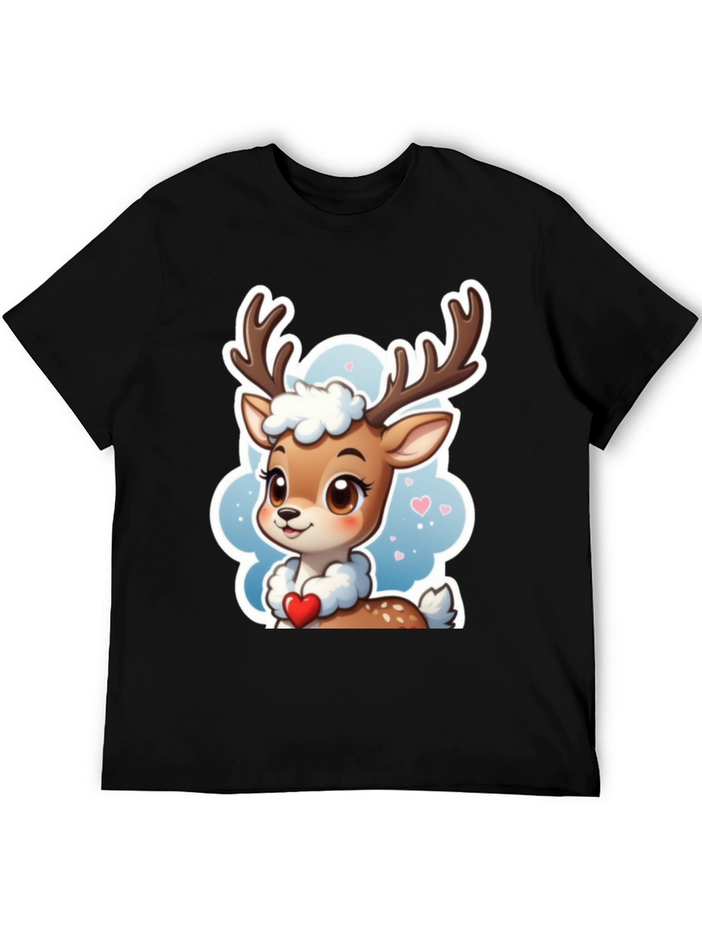 Cute Deer Heart Tee