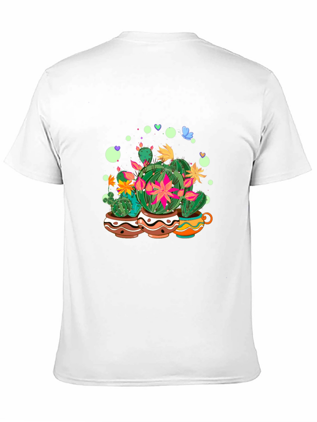Cactus Garden Tee - Stylish Graphic Print